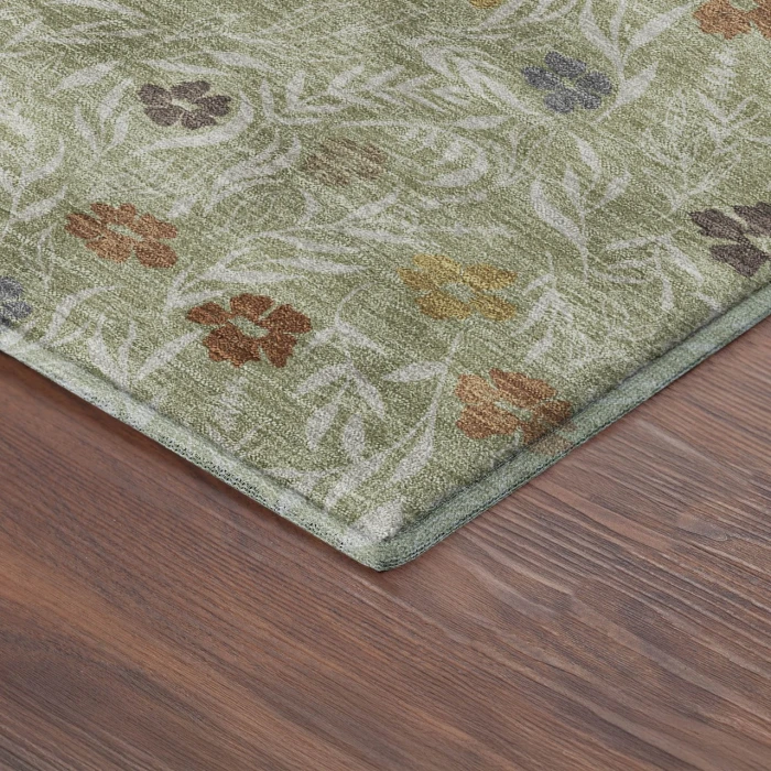 Dalyn Soft Essentials Green SE4 3ft. x 5ft. Rug