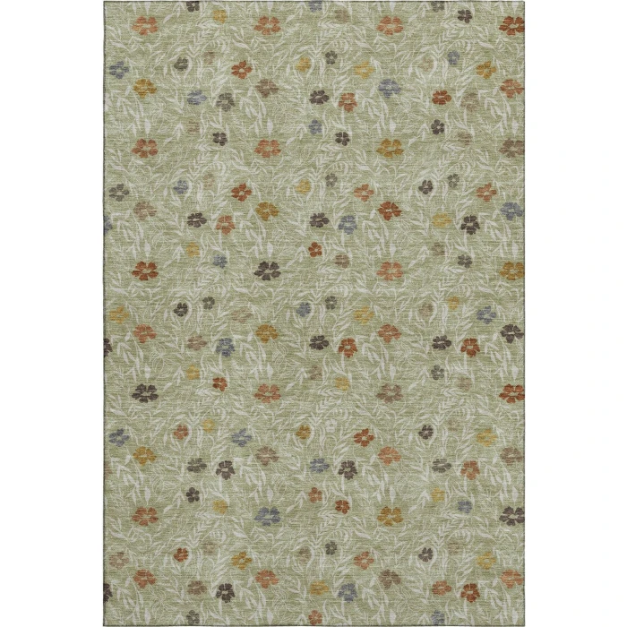 Dalyn Soft Essentials Green SE4 3ft. x 5ft. Rug
