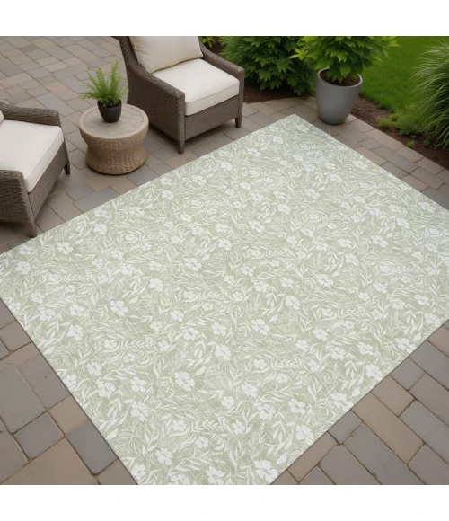 Dalyn Soft Essentials Green SE4 10ft. x 14ft. Rug