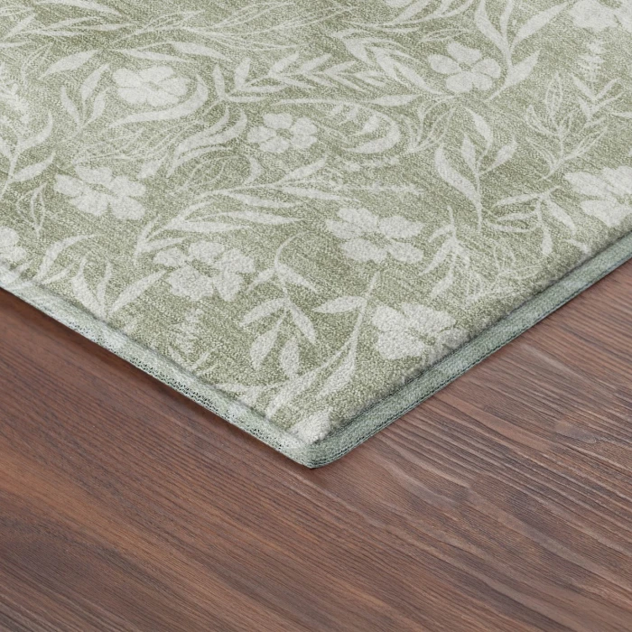 Dalyn Soft Essentials Green SE4 9ft. x 12ft. Rug