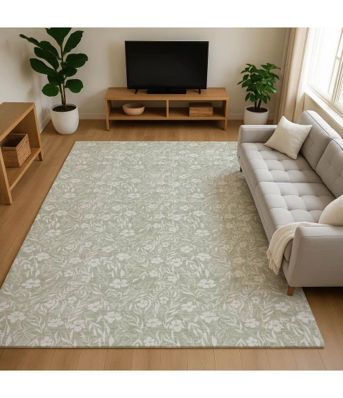 Dalyn Soft Essentials Green SE4 10ft. x 14ft. Rug