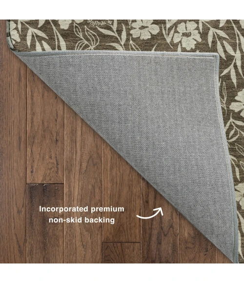 Dalyn Soft Essentials Brown SE4 2ft.6in. x 3ft.10in. Rug