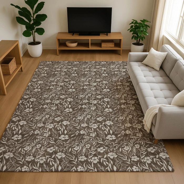 Dalyn Soft Essentials Brown SE4 5ft. x 7ft.6in. Rug
