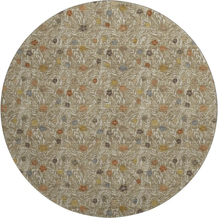 Dalyn Soft Essentials Brown SE4 8ft. x 8ft. Rug