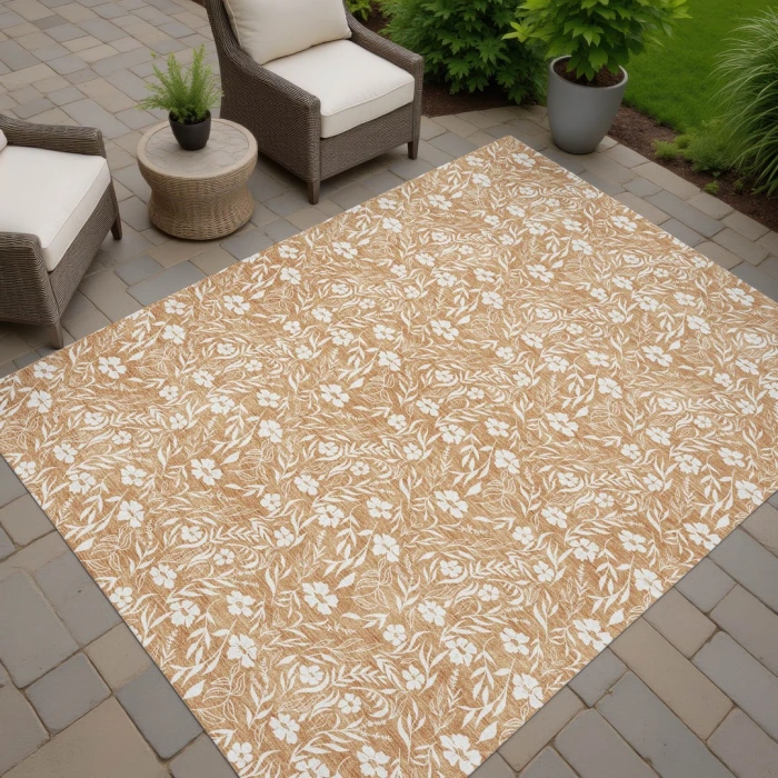 Dalyn Soft Essentials Orange SE4 8ft. x 10ft. Rug