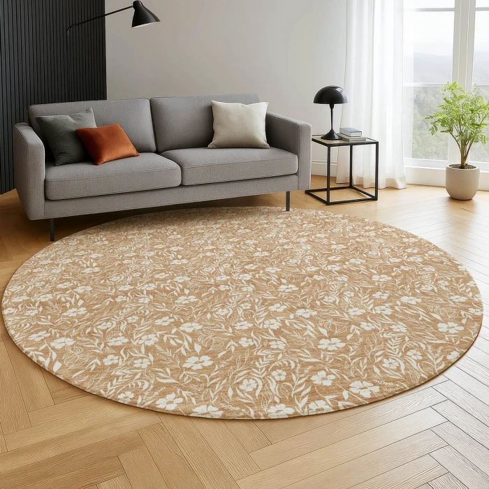 Dalyn Soft Essentials Orange SE4 8ft. x 8ft. Rug