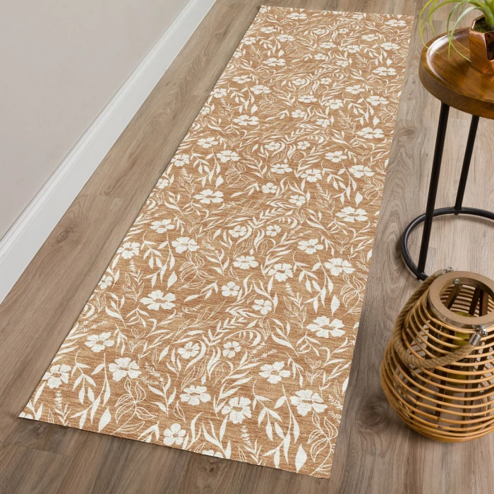 Dalyn Soft Essentials Orange SE4 2ft.3in. x 7ft.6in. Rug