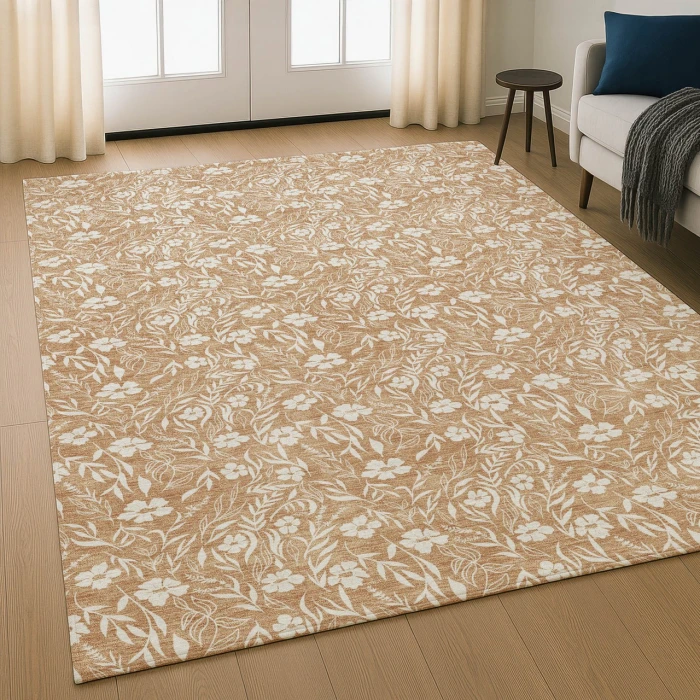 Dalyn Soft Essentials Orange SE4 8ft. x 10ft. Rug