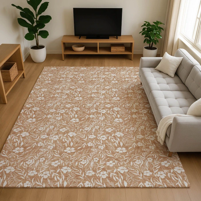 Dalyn Soft Essentials Orange SE4 8ft. x 10ft. Rug