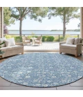 Dalyn Soft Essentials Blue SE4 8ft. x 8ft. Rug