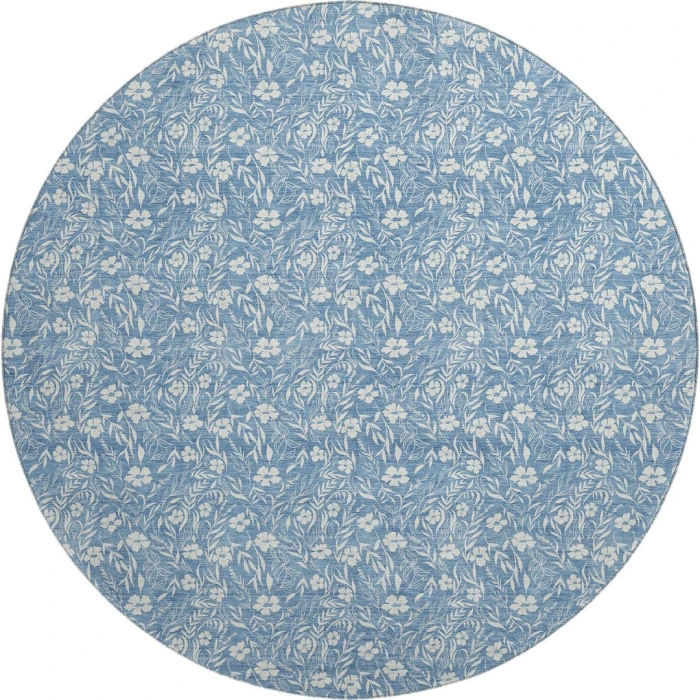 Dalyn Soft Essentials Blue SE4 8ft. x 8ft. Rug