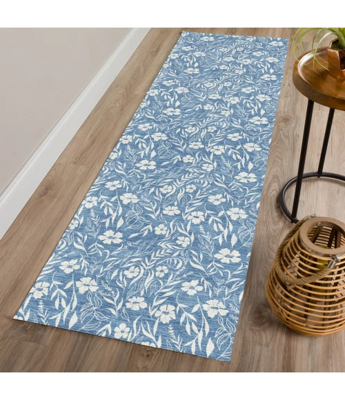 Dalyn Soft Essentials Blue SE4 2ft.3in. x 7ft.6in. Rug