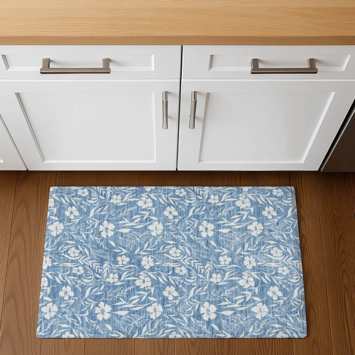 Dalyn Soft Essentials Blue SE4 1ft.8in. x 2ft.6in. Rug