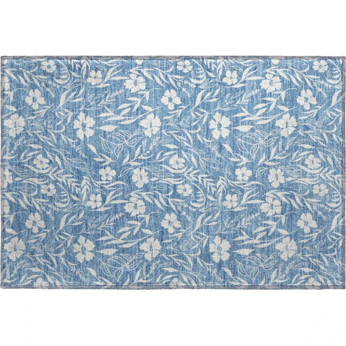 Dalyn Soft Essentials Blue SE4 1ft.8in. x 2ft.6in. Rug