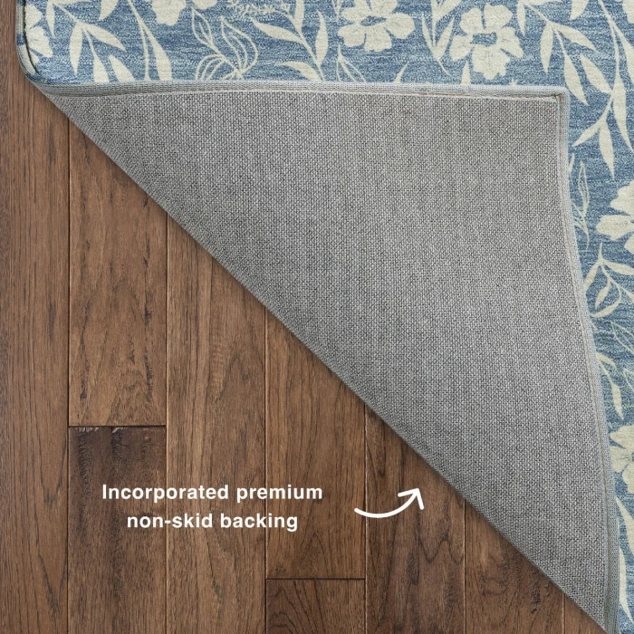 Dalyn Soft Essentials Blue SE4 8ft. x 8ft. Rug
