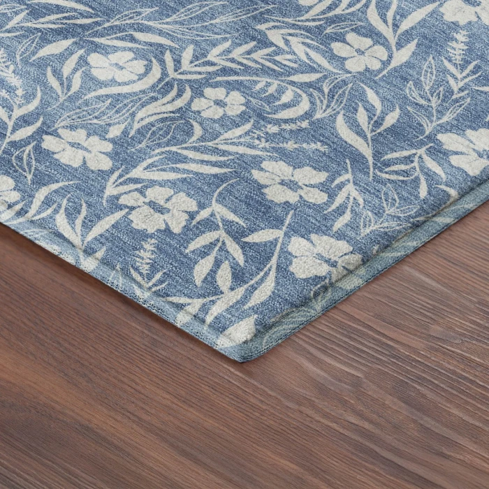 Dalyn Soft Essentials Blue SE4 8ft. x 8ft. Rug