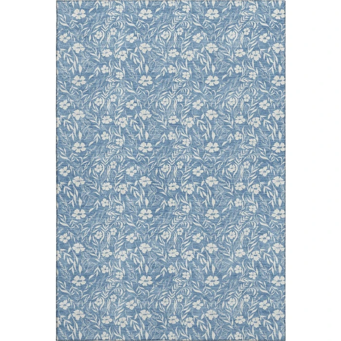 Dalyn Soft Essentials Blue SE4 2ft.6in. x 3ft.10in. Rug