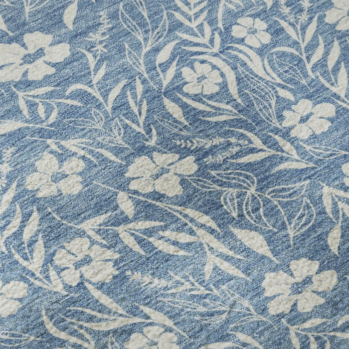 Dalyn Soft Essentials Blue SE4 8ft. x 8ft. Rug