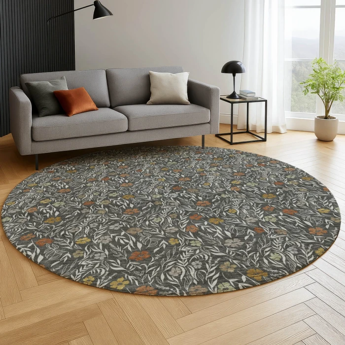 Dalyn Soft Essentials Gray SE4 8ft. x 8ft. Rug