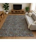Dalyn Soft Essentials Gray SE4 5ft. x 7ft.6in. Rug