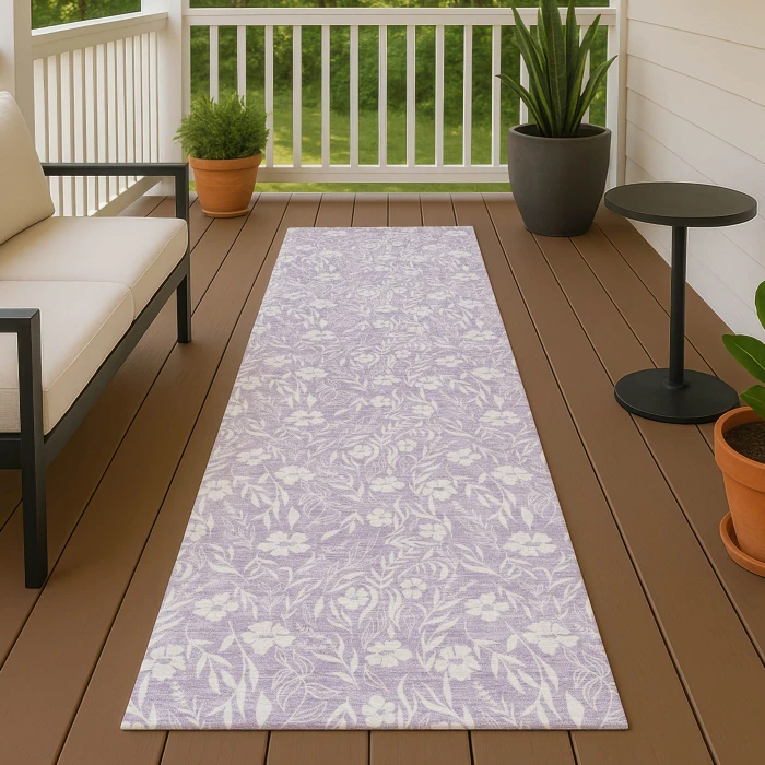Dalyn Soft Essentials Purple SE4 2ft.3in. x 7ft.6in. Rug