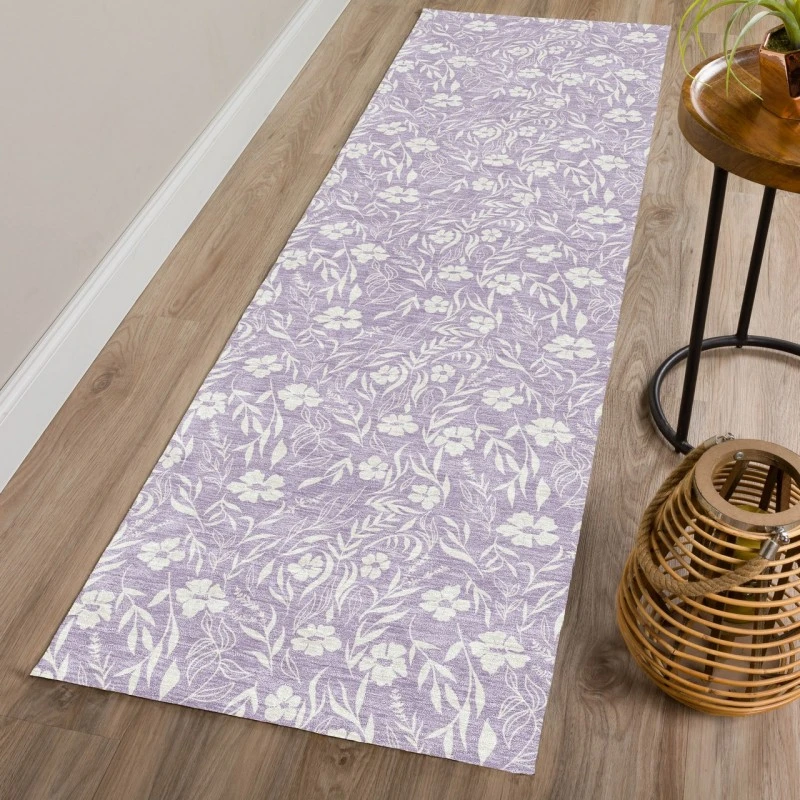 Dalyn Soft Essentials Purple SE4 2ft.3in. x 7ft.6in. Rug