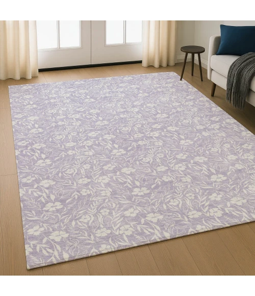 Dalyn Soft Essentials Purple SE4 9ft. x 12ft. Rug