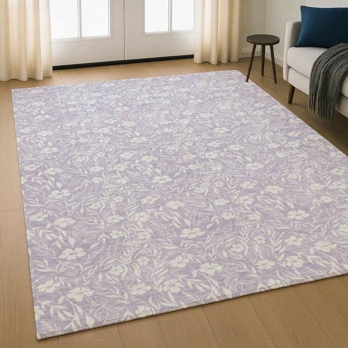 Dalyn Soft Essentials Purple SE4 3ft. x 5ft. Rug