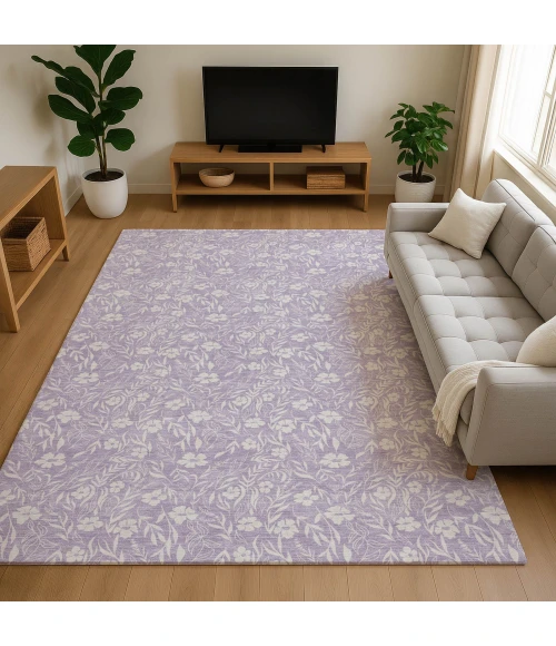 Dalyn Soft Essentials Purple SE4 9ft. x 12ft. Rug