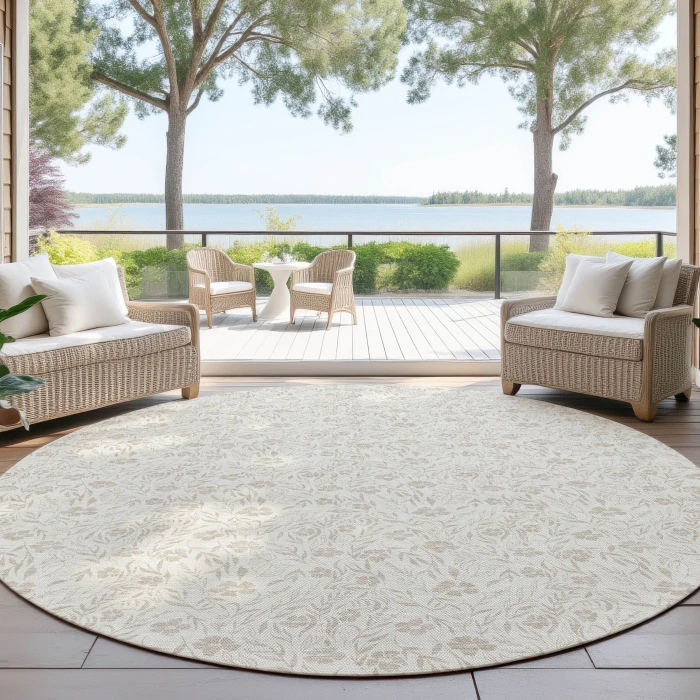 Dalyn Soft Essentials Ivory SE4 8ft. x 8ft. Rug