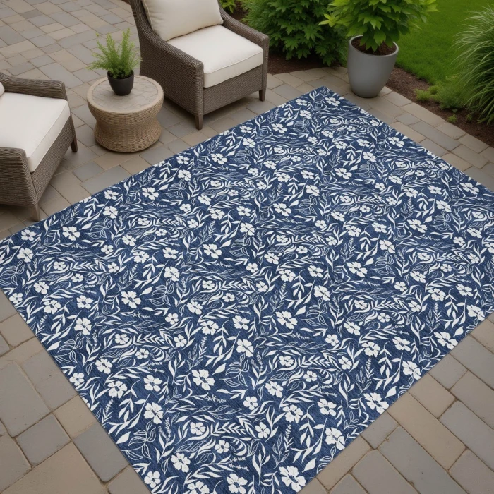 Dalyn Soft Essentials Blue SE4 1ft.8in. x 2ft.6in. Rug