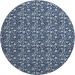Dalyn Soft Essentials Blue SE4 8ft. x 8ft. Rug