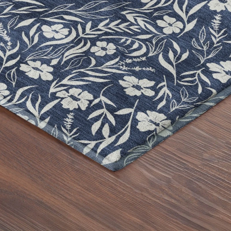 Dalyn Soft Essentials Blue SE4 3ft. x 5ft. Rug