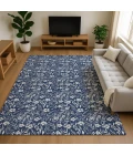 Dalyn Soft Essentials Blue SE4 5ft. x 7ft.6in. Rug