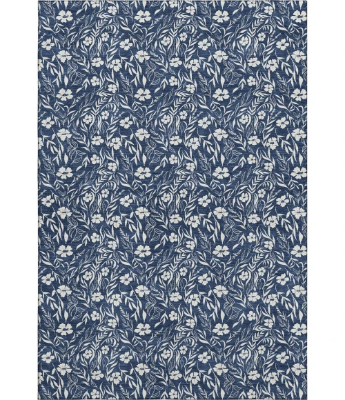 Dalyn Soft Essentials Blue SE4 5ft. x 7ft.6in. Rug