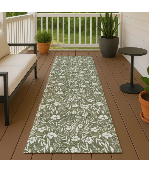 Dalyn Soft Essentials Green SE4 2ft.3in. x 7ft.6in. Rug