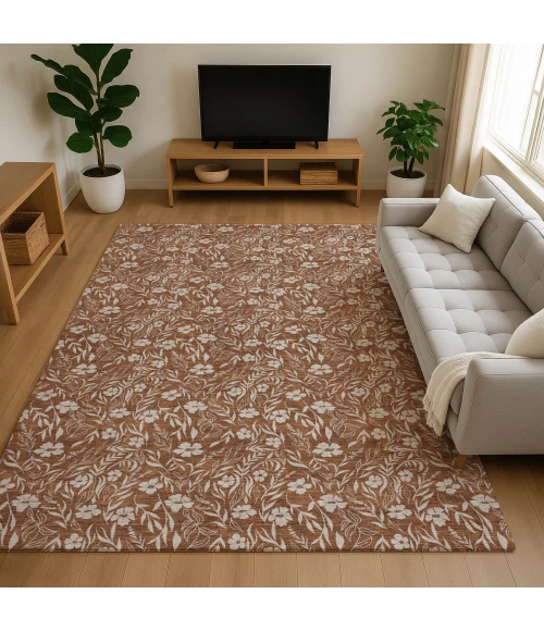 Dalyn Soft Essentials Orange SE4 10ft. x 14ft. Rug