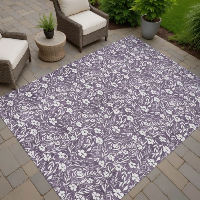 Dalyn Soft Essentials Purple SE4 1ft.8in. x 2ft.6in. Rug
