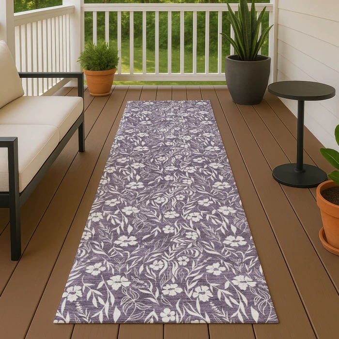 Dalyn Soft Essentials Purple SE4 2ft.3in. x 7ft.6in. Rug