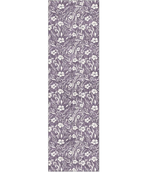 Dalyn Soft Essentials Purple SE4 2ft.3in. x 7ft.6in. Rug