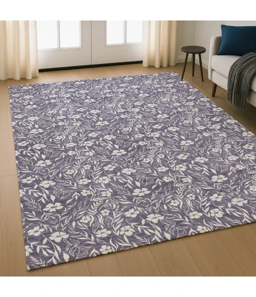 Dalyn Soft Essentials Purple SE4 9ft. x 12ft. Rug