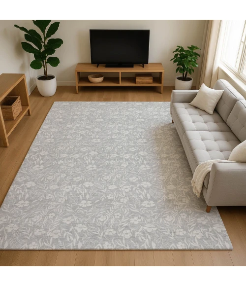 Dalyn Soft Essentials Gray SE4 2ft.6in. x 3ft.10in. Rug