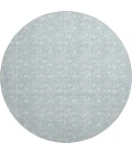 Dalyn Soft Essentials Blue SE4 8ft. x 8ft. Rug