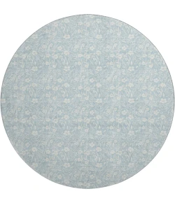 Dalyn Soft Essentials Blue SE4 8ft. x 8ft. Rug