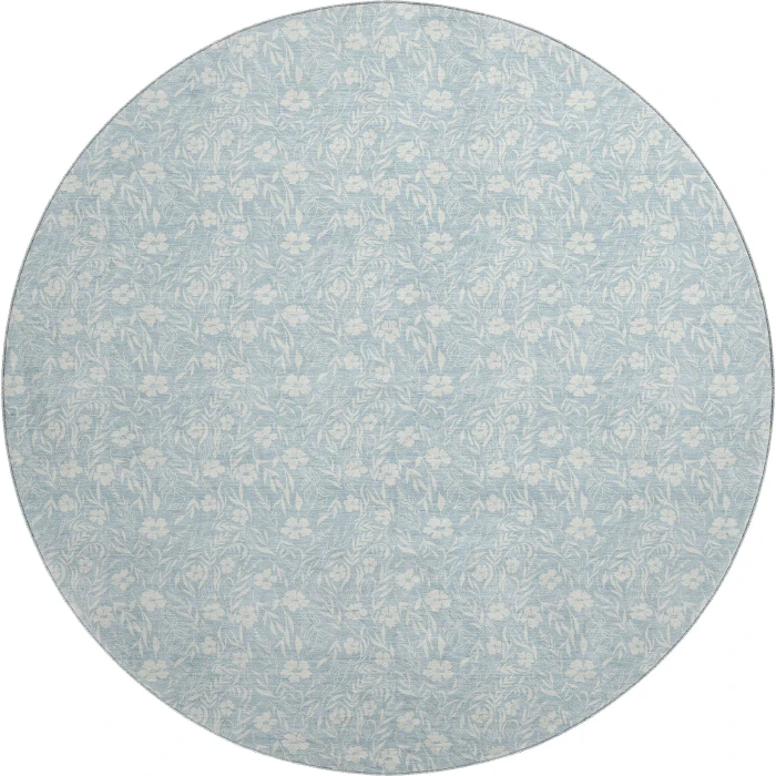 Dalyn Soft Essentials Blue SE4 8ft. x 8ft. Rug