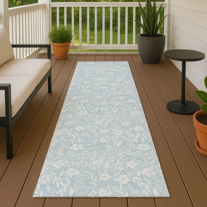 Dalyn Soft Essentials Blue SE4 2ft.3in. x 7ft.6in. Rug