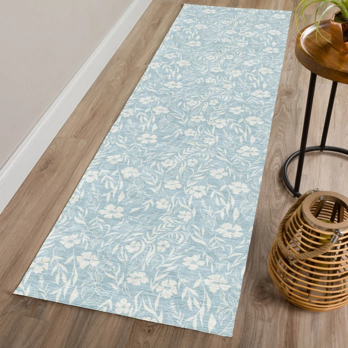 Dalyn Soft Essentials Blue SE4 2ft.3in. x 7ft.6in. Rug