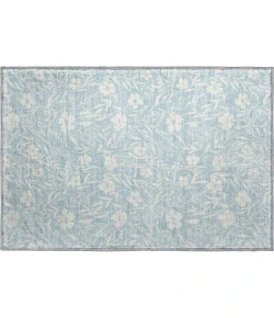 Dalyn Soft Essentials Blue SE4 1ft.8in. x 2ft.6in. Rug