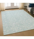 Dalyn Soft Essentials Blue SE4 5ft. x 7ft.6in. Rug