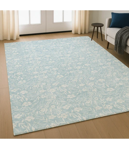 Dalyn Soft Essentials Blue SE4 5ft. x 7ft.6in. Rug